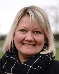 NADINE CHAMBERLAIN, Immobilienfachwirtin, verheiratet, 3 Kinder, "Kirchseeon soll ein Ort der Zukunft werden."