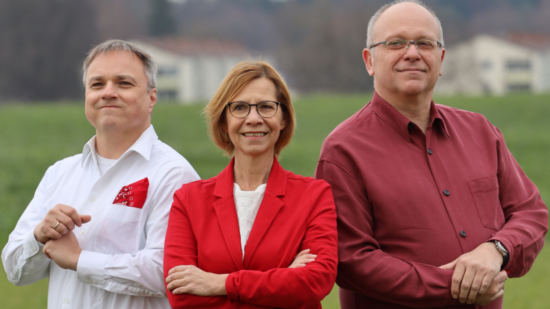 Für Sie im Gemeinderat: Werner Sebele, Diana Thalhammer, Klaus Eberherr